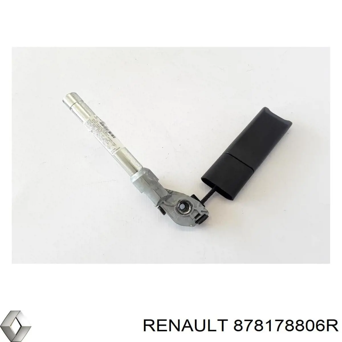 Важіль фіксації ременя безпеки, лівий Renault Laguna 3 (KT0) (Рено Лагуна)