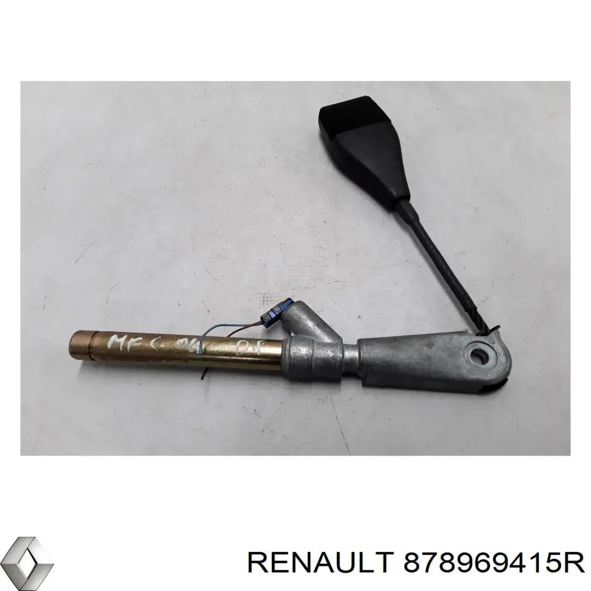 878969415R Renault (RVI) Важіль фіксації ременя безпеки, лівий