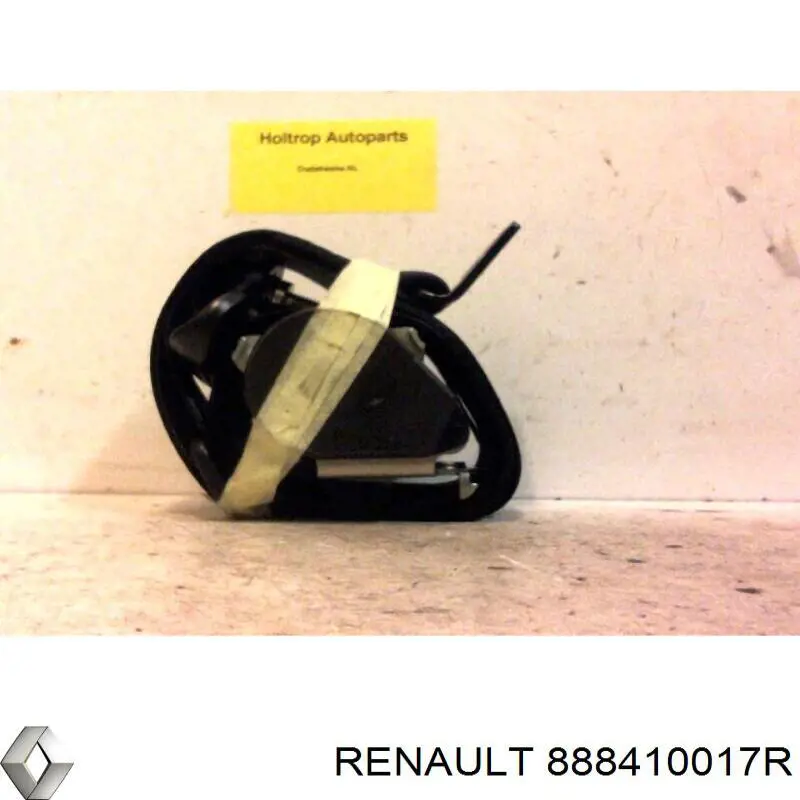 Пасок безпеки задній лівий Renault (RVI) 888410017R ціна, від 15.64 USD
