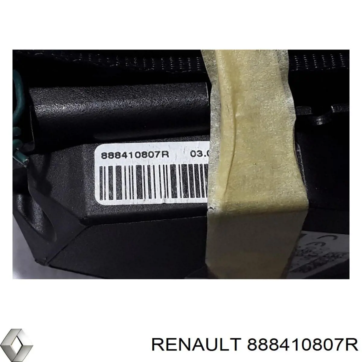 Пасок безпеки задній, комплект Renault (RVI) 888410807R ціна, від 161.22 USD
