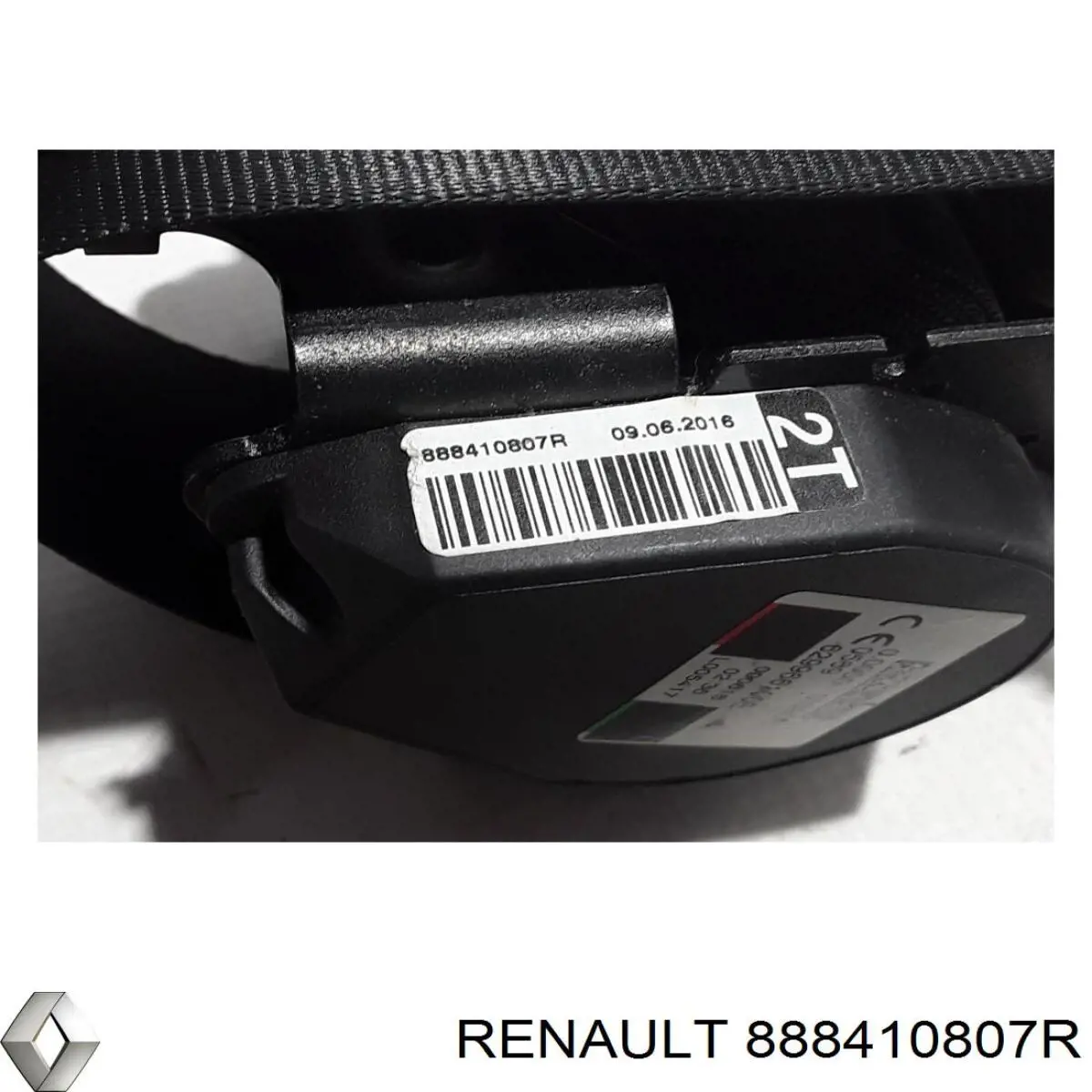 Купити 888410807R Renault (RVI) Пасок безпеки задній, комплект