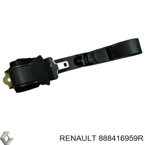 Купити 888416959R Renault (RVI) Пасок безпеки задній