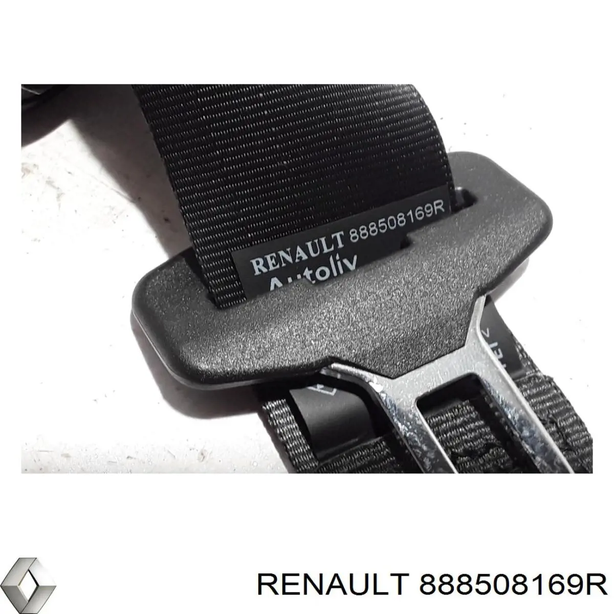 Пасок безпеки задній центральний Renault (RVI) 888508169R ціна, від 20.29 USD
