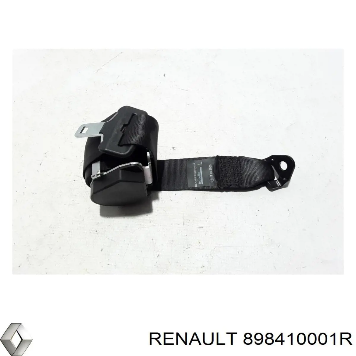 Пасок безпеки задній лівий Renault (RVI) 898410001R ціна, від 17.74 USD
