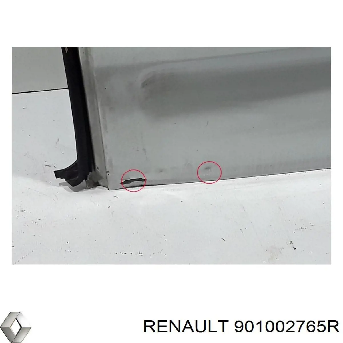 901002765R Renault (RVI) Двері фургона задні, розпашні, праві