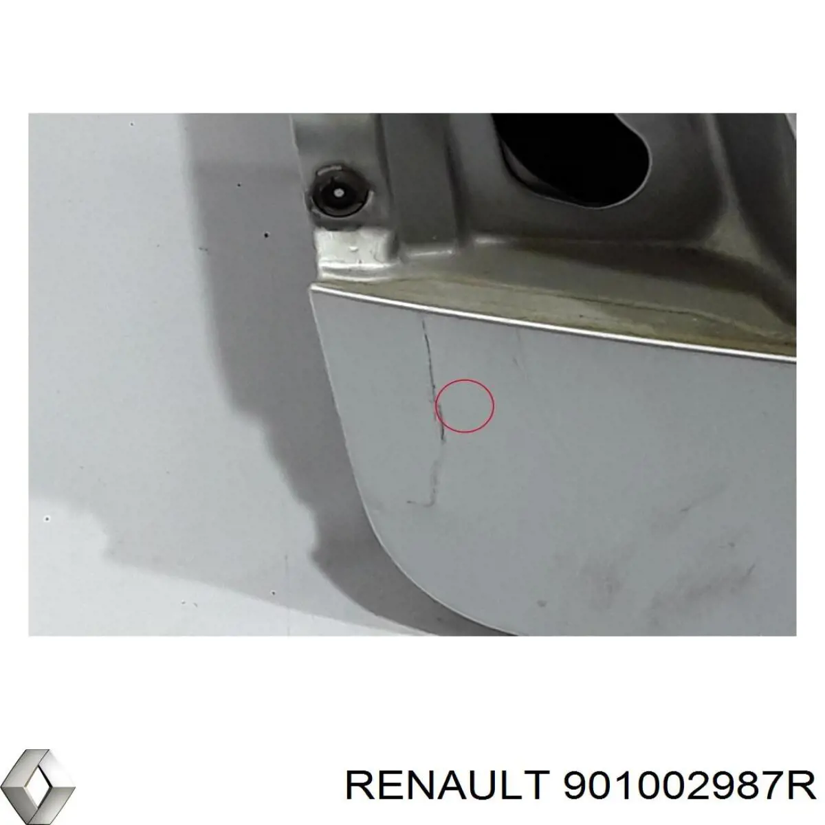 Кришка багажника кузова Renault (RVI) 901002987R