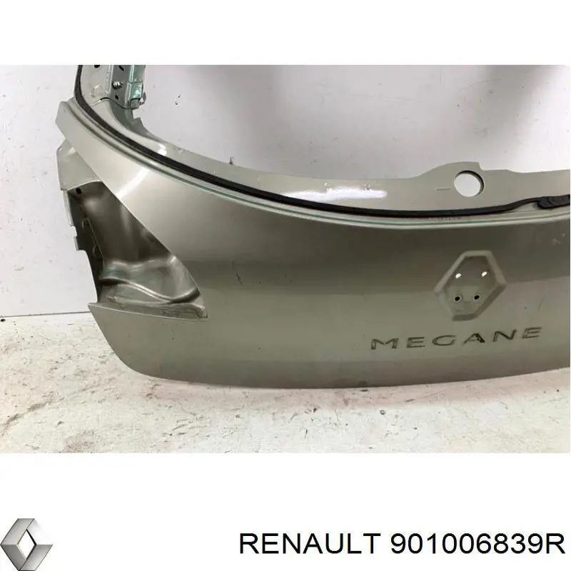 901006839R Renault (RVI) двері задні, багажні (3-і/(5-і) (ляда))