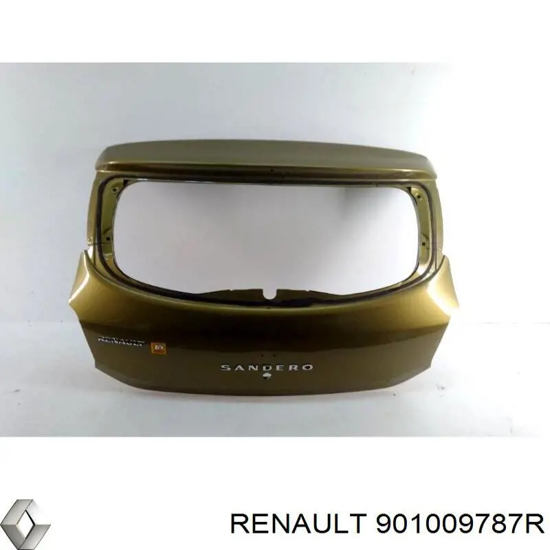 901009787R Renault (RVI) двері задні, багажні (3-і/(5-і) (ляда))