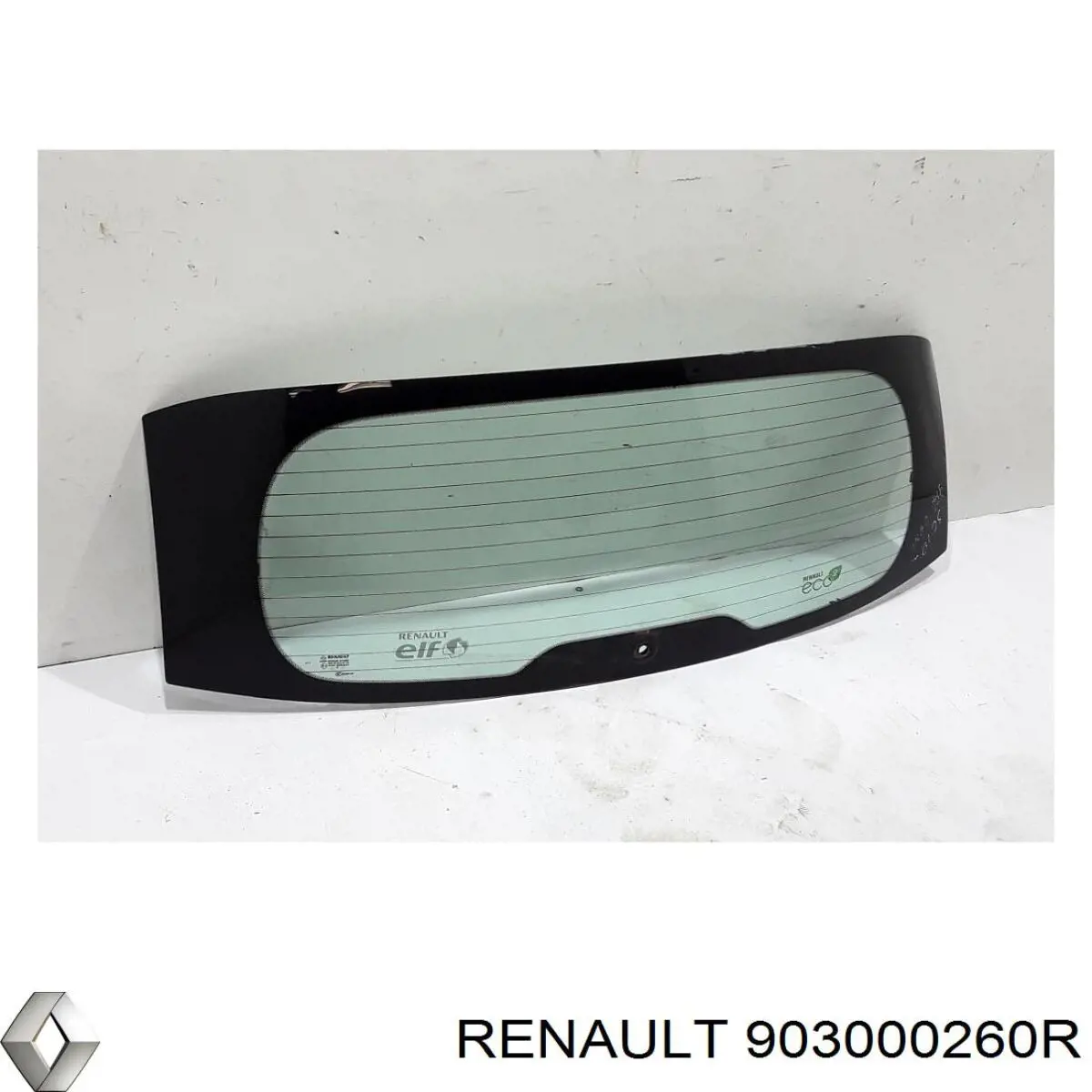 903000018R Renault (RVI) скло заднє, 3/5-й двері (ляди)
