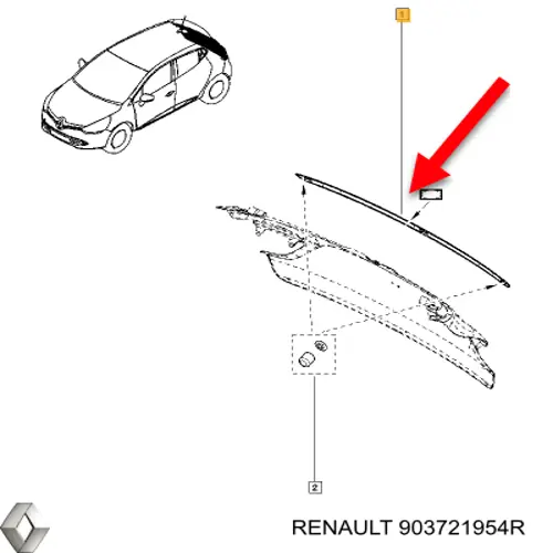 Купити 903721954R Renault (RVI) 