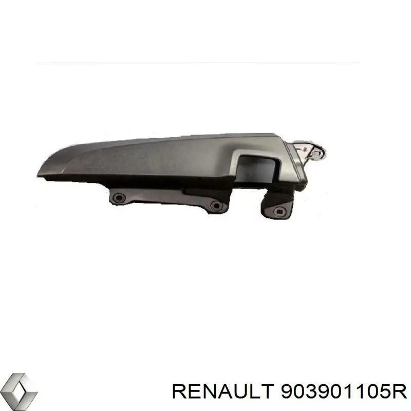 Накладка стійки кузова зовнішня, задня права Renault DOKKER (Рено Доккер)