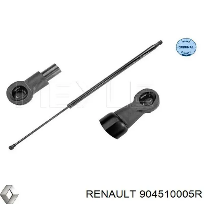 Амортизатор кришки багажника/ двері 3/5-ї задньої 904510005R Renault (RVI)