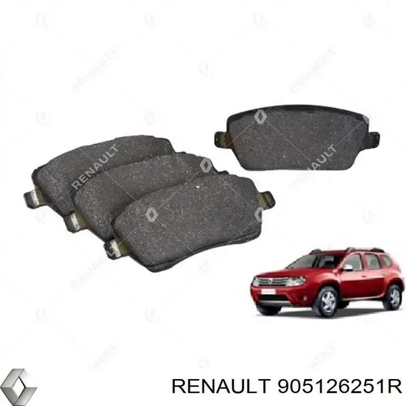 Купити 905126251R Renault (RVI) Трос багажника