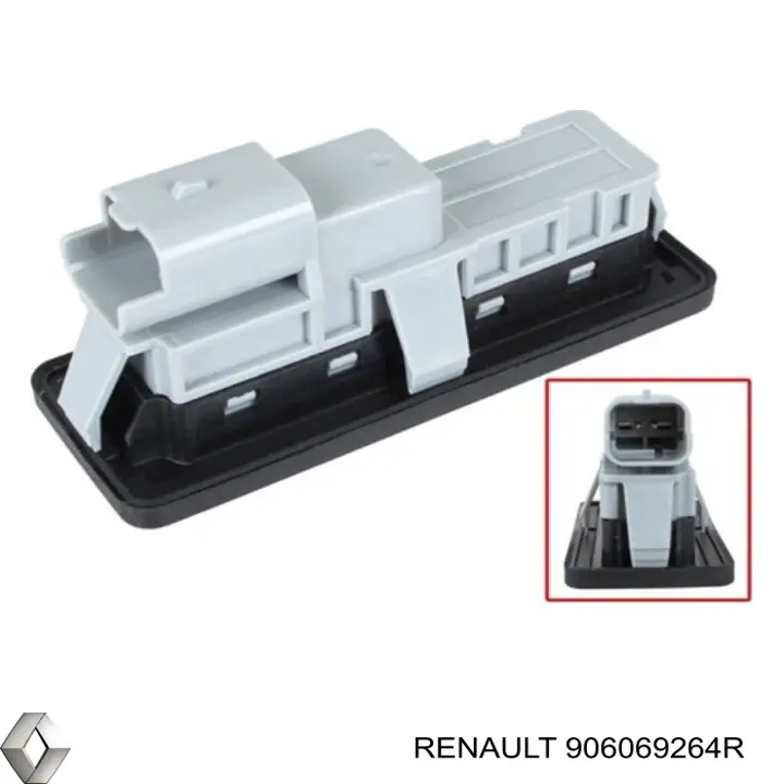 Кнопка приводу замка задньої 3/5 двері (ляди) Renault Scenic GRAND 4 (R9) (Рено Сценік)