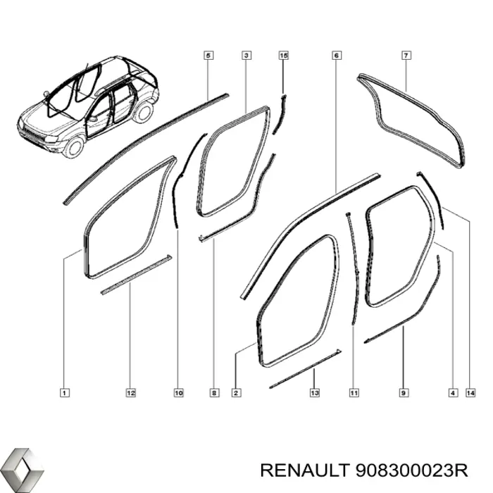 908300023R Renault (RVI) 