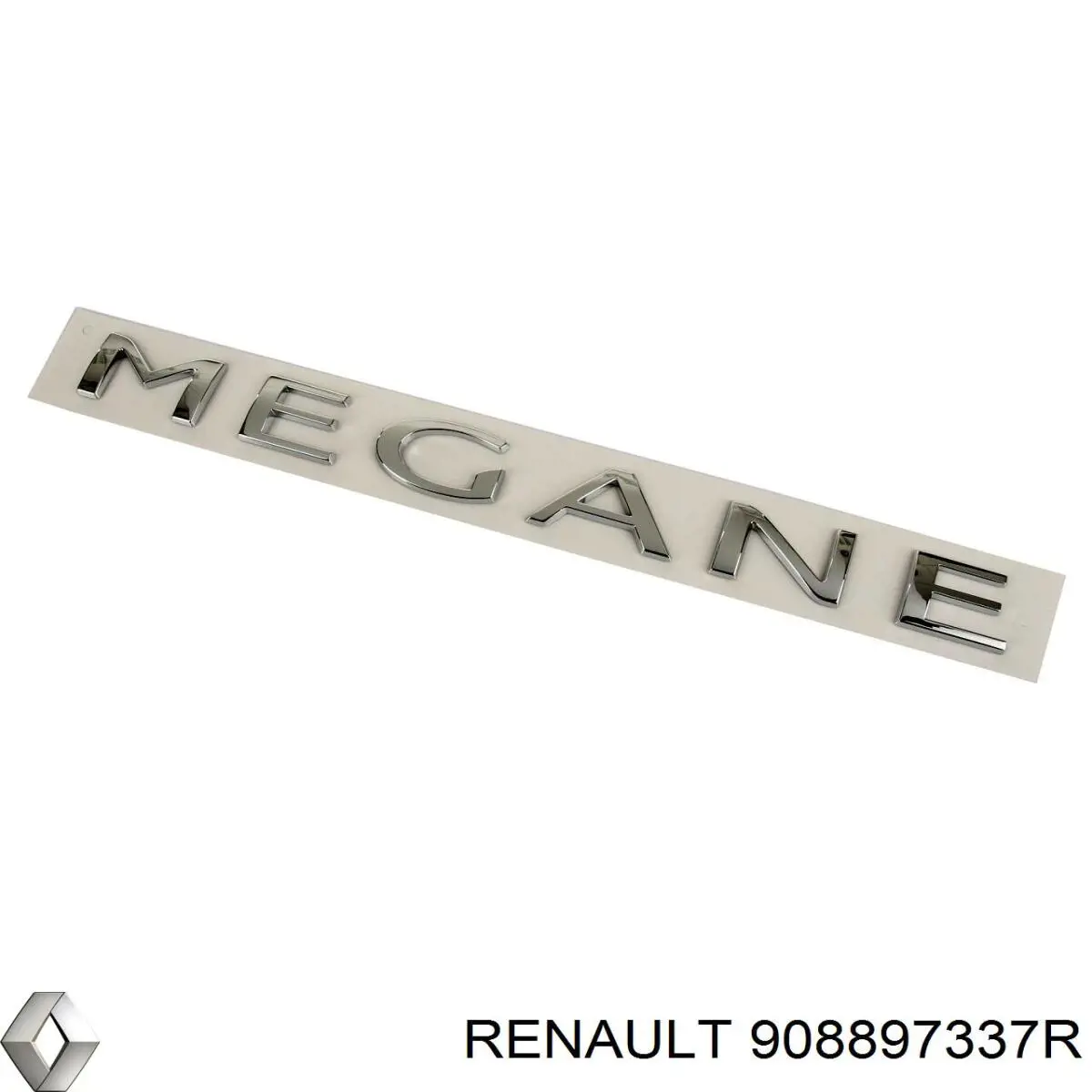 908897337R Renault (RVI) емблема кришки багажника, фірмовий значок