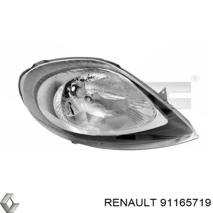 Фари Renault (RVI) 91165719 ціна, від 62.78 USD