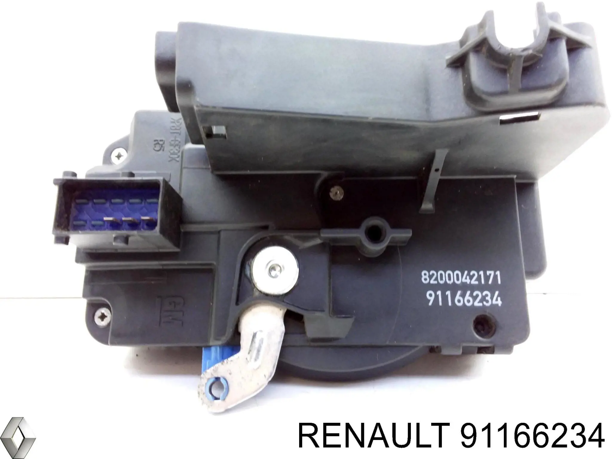 Купити 91166234 Renault (RVI) Замок дверки правої передньої