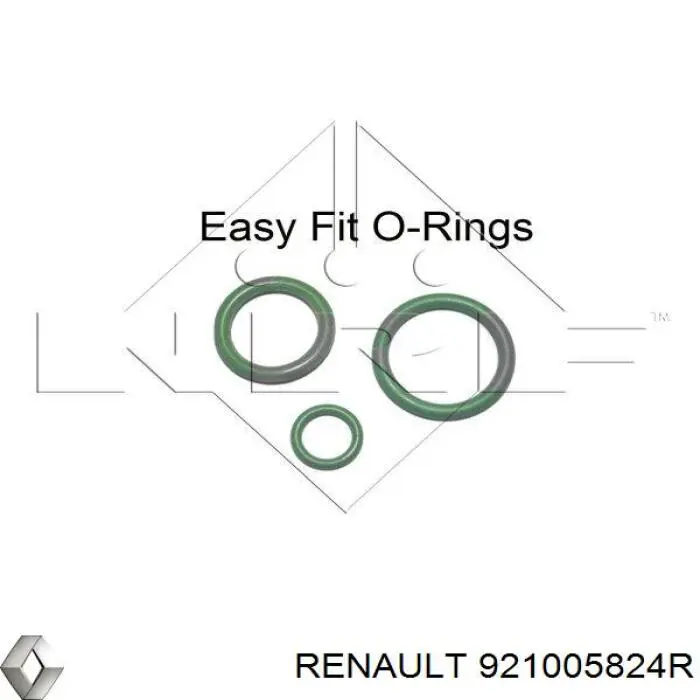 Конденсатор кондиціонера Renault (RVI) 921005824R ціна, від 67.08 USD