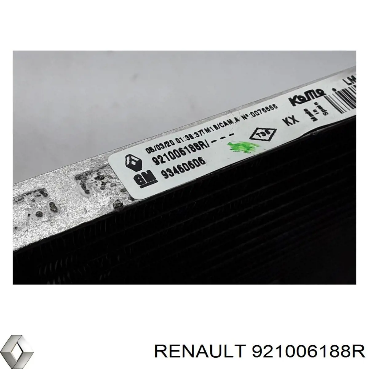 921006188R Renault (RVI) Конденсатор