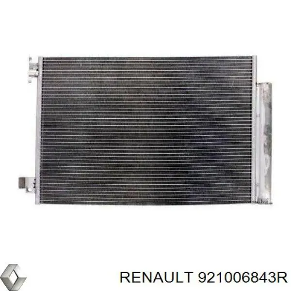 Конденсатор кондиціонера Renault (RVI) 921006843R ціна, від 89.90 USD