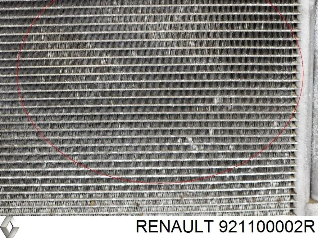 Радіатор кондиціонера 921100002R Renault (RVI)