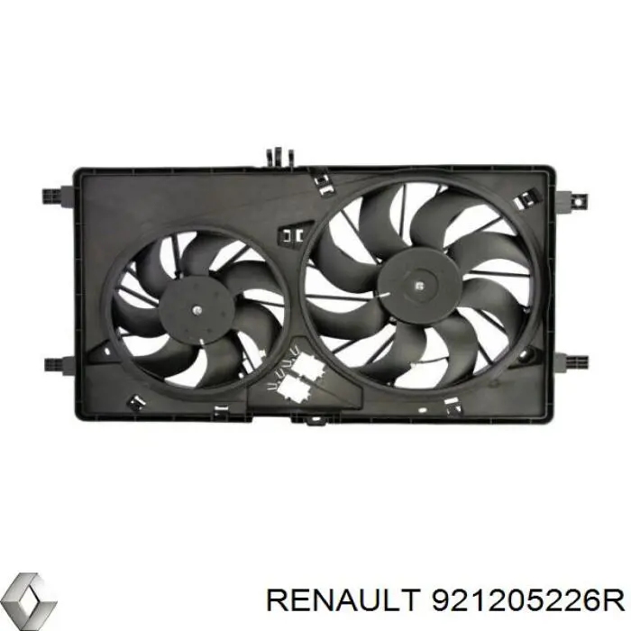 921205226R Renault (RVI) Вентилятор системи охолодження правий