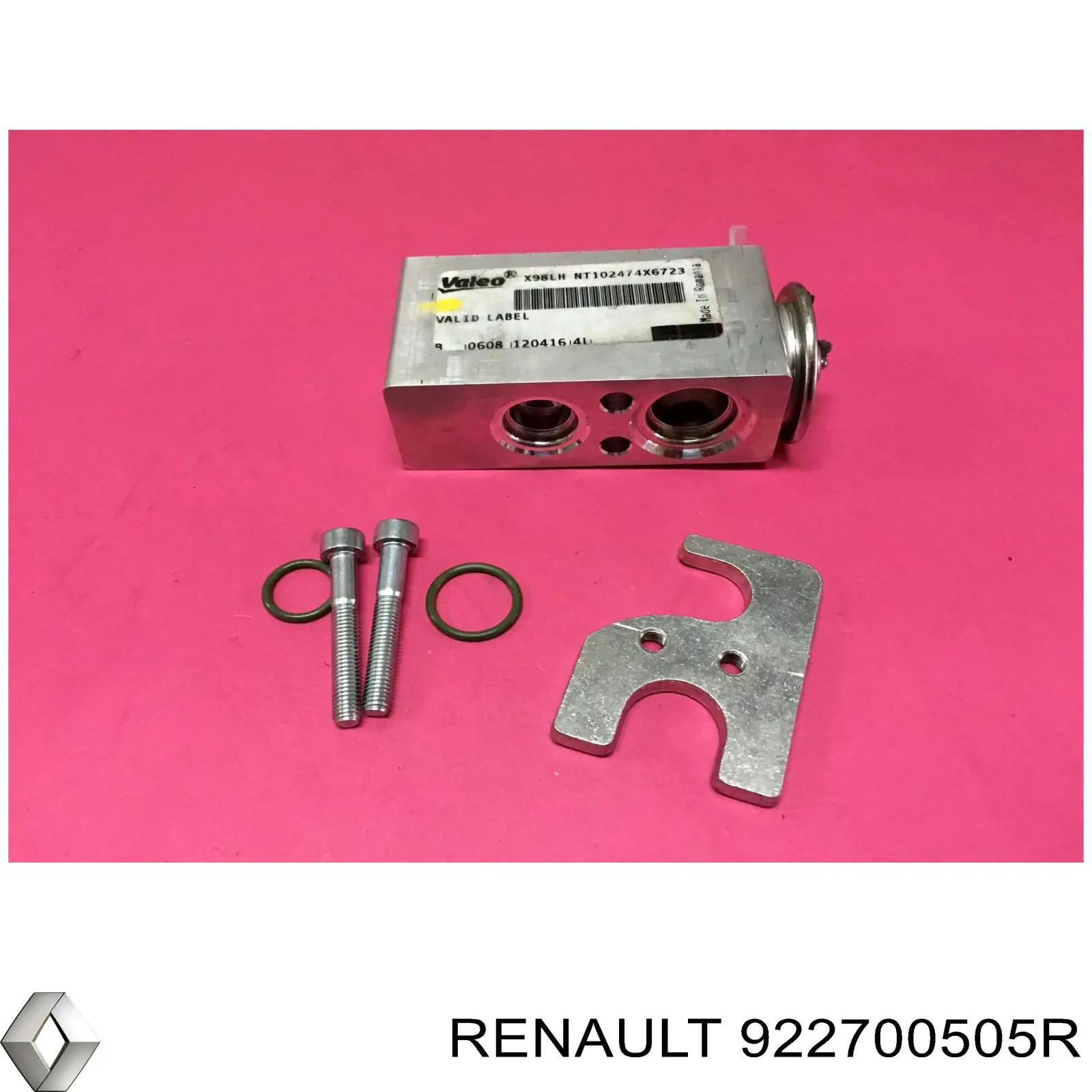 Клапан TRV, кондиціонера Renault SANDERO 2 (Рено Сандеро)