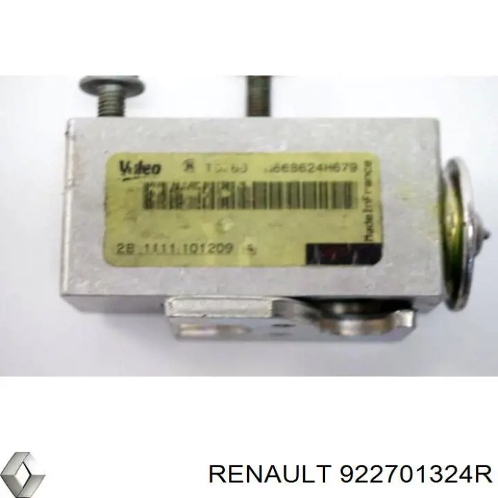 Клапан TRV, кондиціонера Renault (RVI) 922701324R ціна, від 36.32 USD