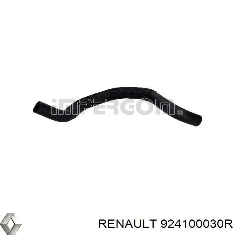Купити 924100030R Renault (RVI) Шланг радіатора опалювача/пічки, обратка