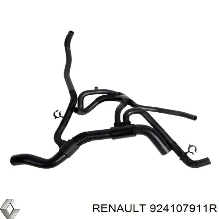 Шланг радіатора опалювача/пічки, обратка Renault (RVI) 924107911R ціна, від 17.37 USD