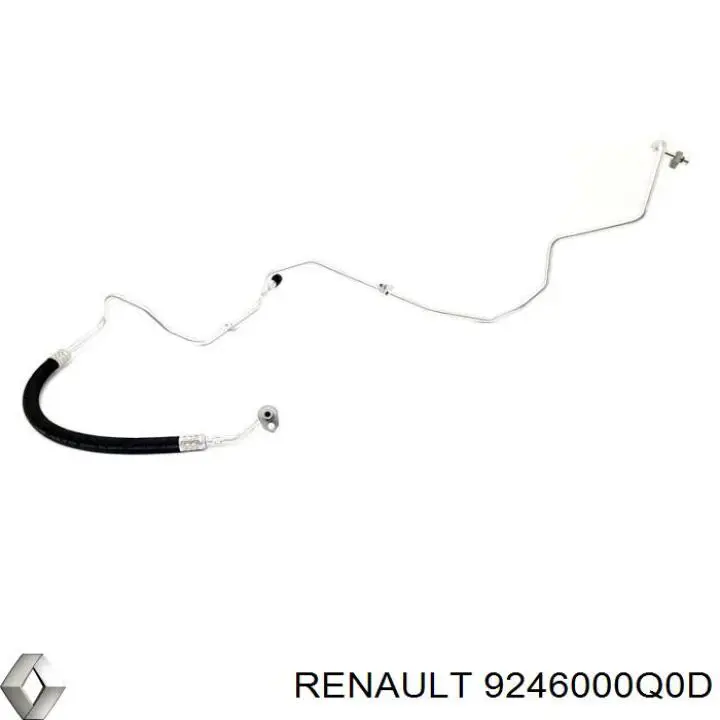 Шланг кондиціонера, від радіатора до випарника Renault (RVI) 9246000Q0D ціна, від 74.76 USD