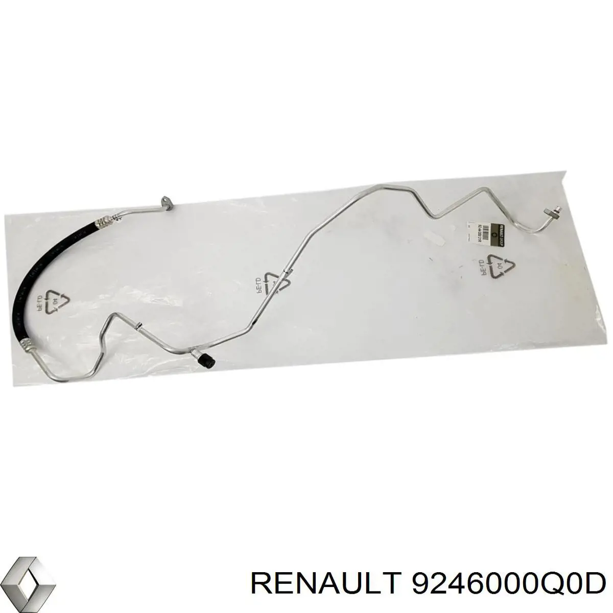 Купити 93197660 Renault (RVI) Шланг кондиціонера, від радіатора до випарника