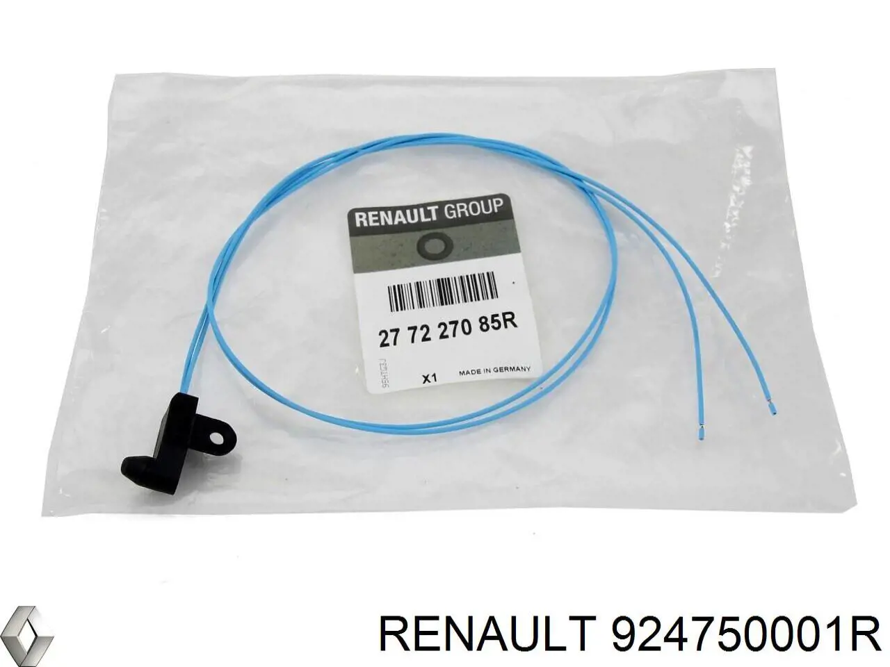 924750001R Renault (RVI) кільце ущільнювальне трубки кондиціонера