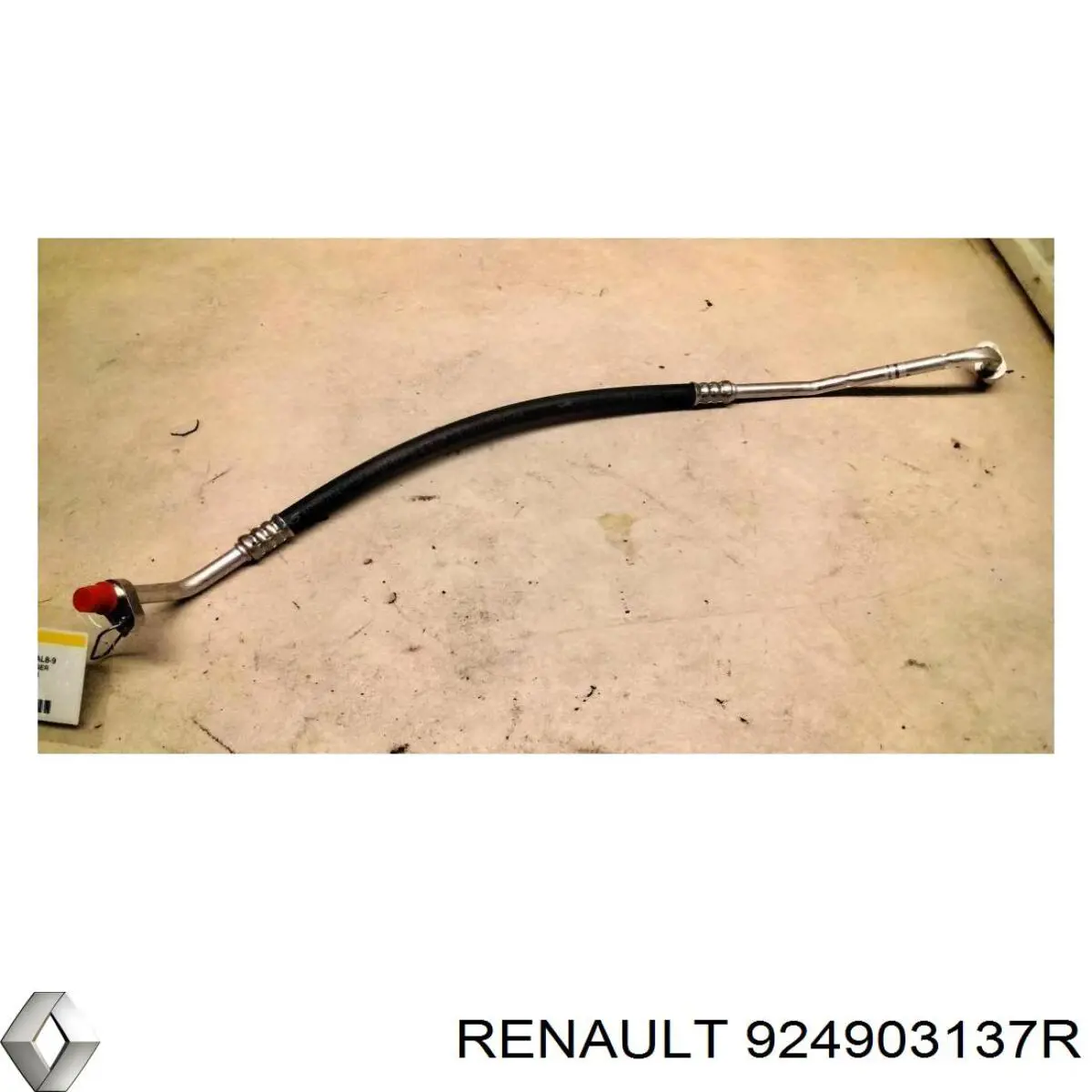 Купити 924903137R Renault (RVI) Шланг кондиціонера, від осушувача до випарника