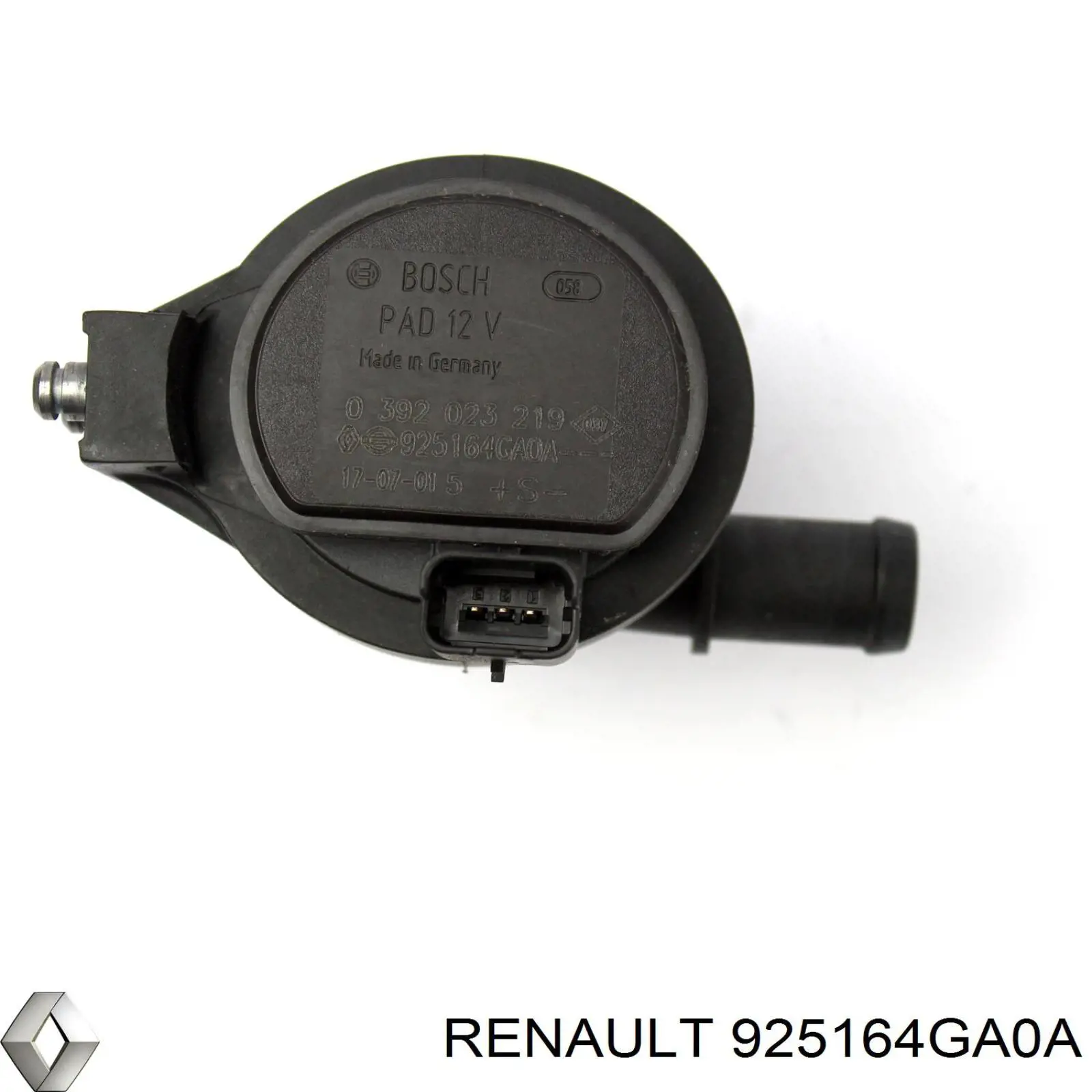 Помпа водяна (насос) охолодження, додатковий електричний Renault Master 3 (EV, HV, UV) (Рено Мастер)