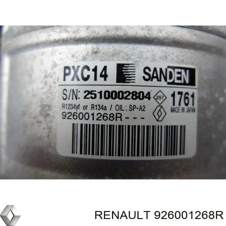 Купити 926001268R Renault (RVI) Компресор кліматичної установки