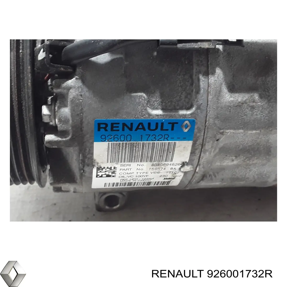 Купити 926001732R Renault (RVI) Компресор кліматичної установки