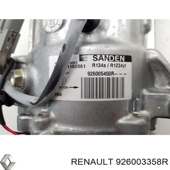 926003358R Renault (RVI) Клапан компресора кондиціонера