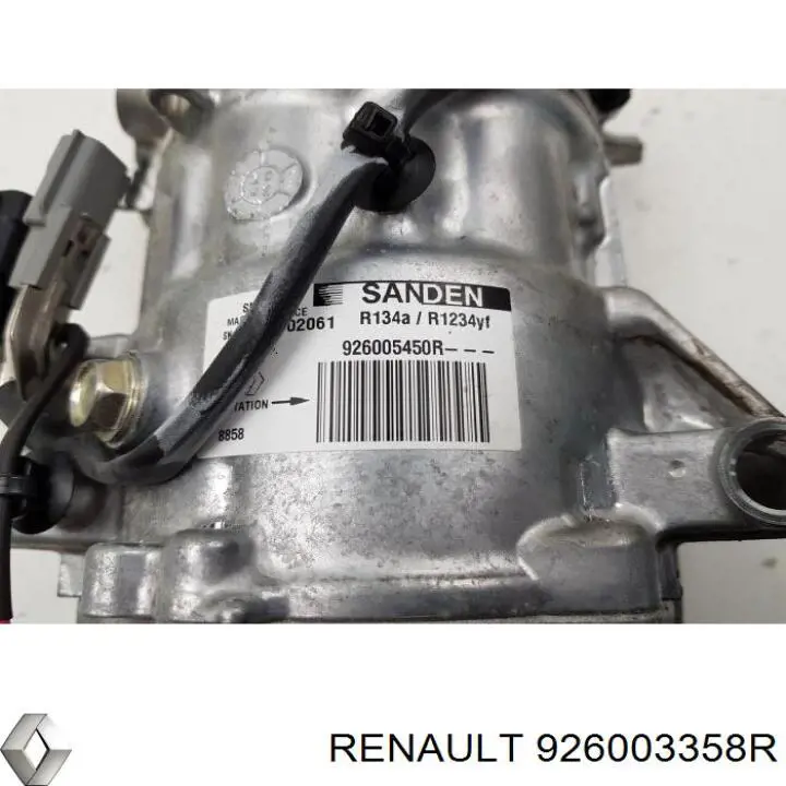 Купити 926003358R Renault (RVI) Клапан компресора кондиціонера