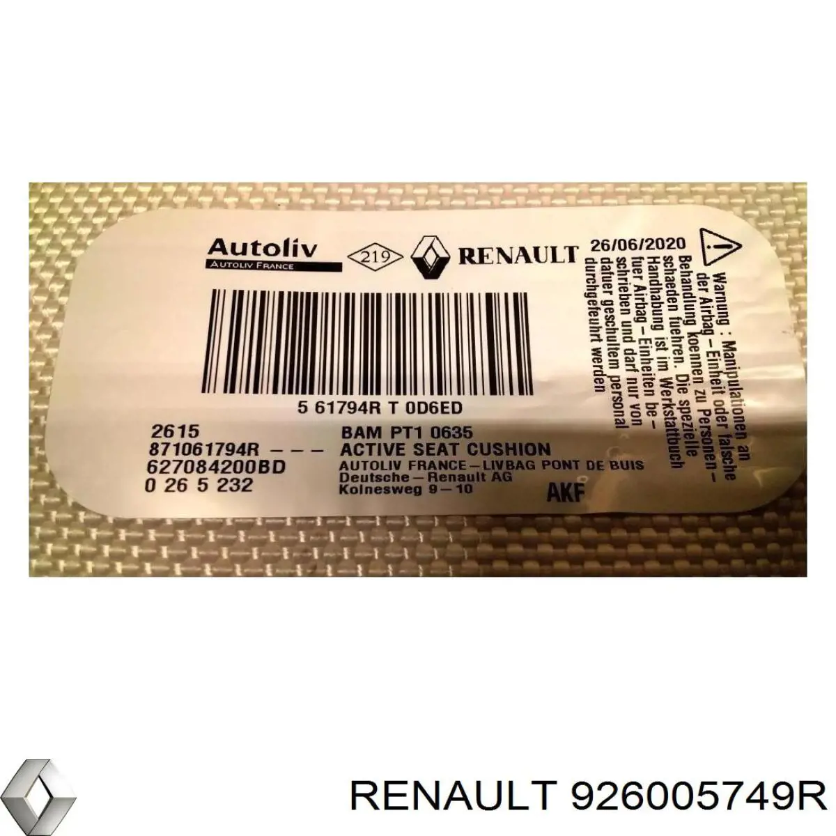 Купити 926005749R Renault (RVI) Компресор кліматичної установки