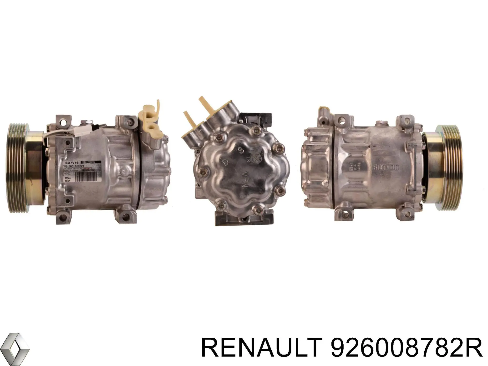 926008782R Renault (RVI) компресор кондиціонера