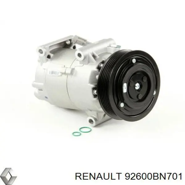 Компресор кондиціонера 92600BN701 Renault (RVI)