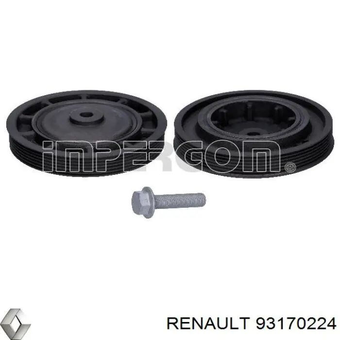 93170224 Renault (RVI) Демпфер колінвалу