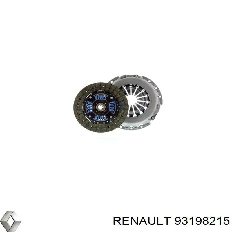 Зчеплення Renault (RVI) 93198215 ціна, від 29.21 USD