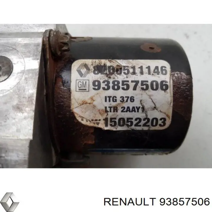  Renault (RVI) 93857506 ціна, від 63.35 USD
