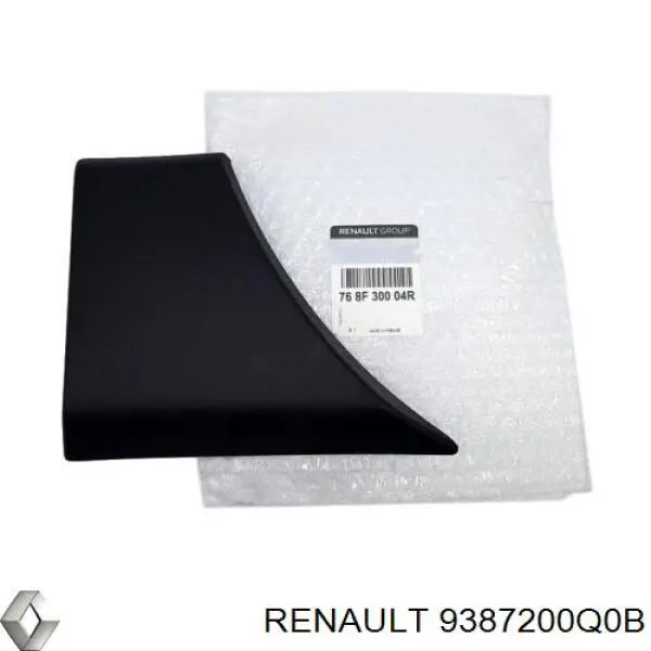 9387200Q0B Renault (RVI) Накладка заднього правого крила