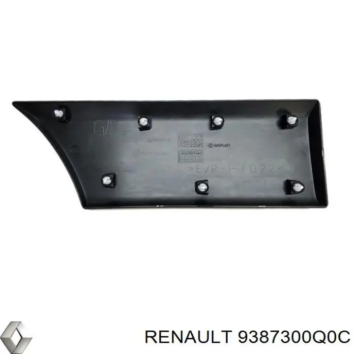 9387300Q0C Renault (RVI) Молдинг заднього лівого крила