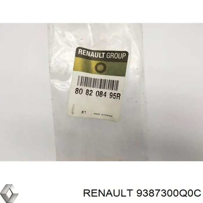 Молдинг заднього лівого крила Renault (RVI) 9387300Q0C ціна, від 22.58 USD