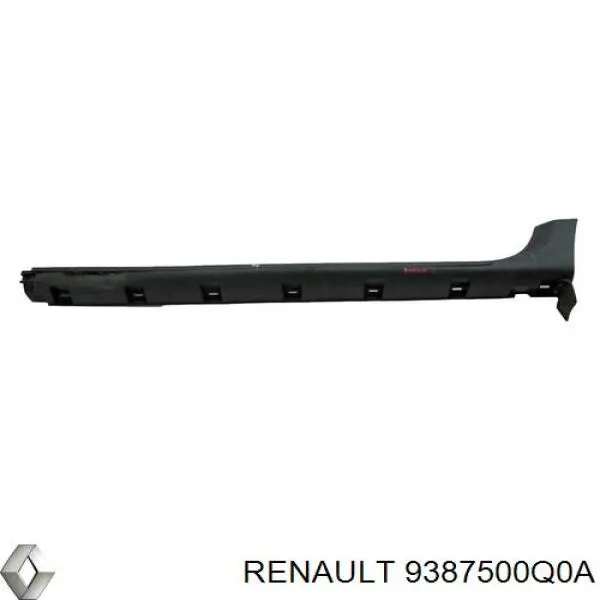 Купити 9387500Q0A Renault (RVI) Молдинг заднього лівого крила